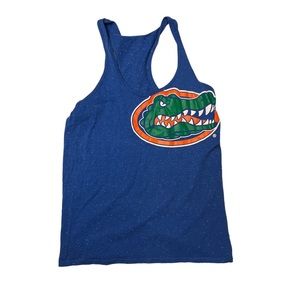 NWOT never worn blue Florida Gators racer back tank top. Size: Large